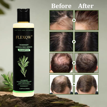 🌸Organic Rosemary Keratin Hair Growth Shampoo