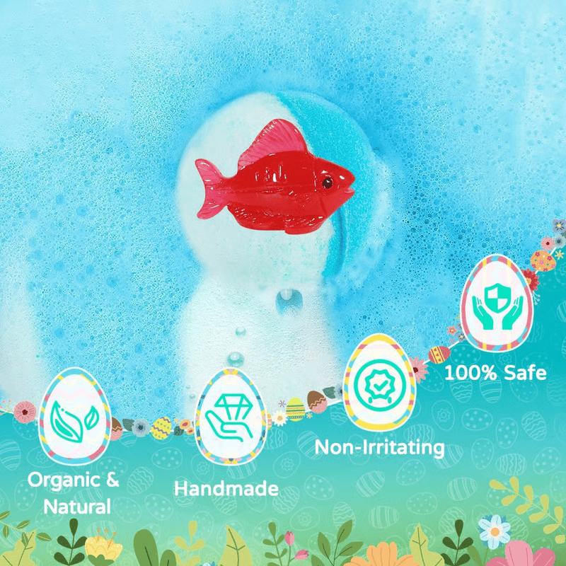 SurpriseHatch™ Bath Bombs – 12 Pack with Surprise for Kids