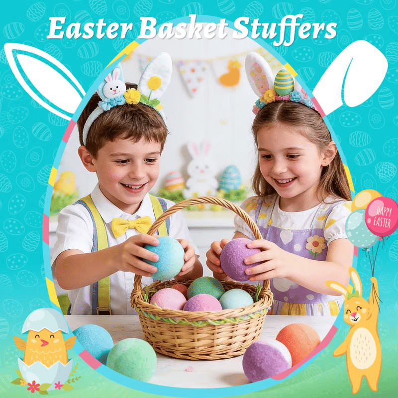 SurpriseHatch™ Bath Bombs – 12 Pack with Surprise for Kids