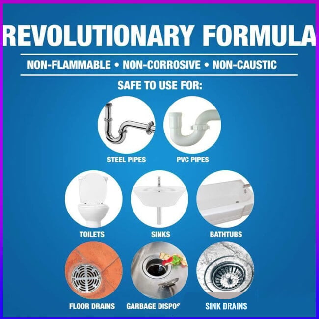 ⏰Last Day Surprise Price: Buy 1 Get 1 Free🔥SINK & DRAIN CLEANER